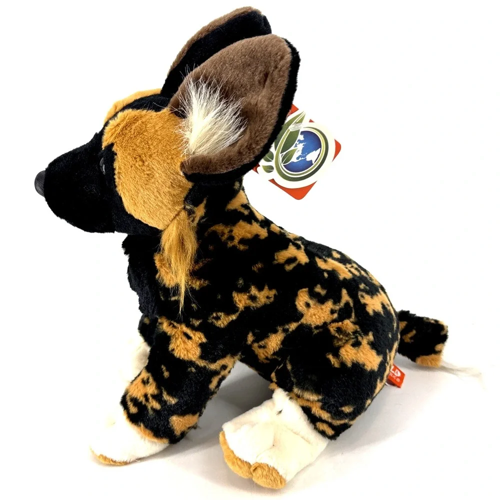 African Dog Wild Republic Cuddlekins Plush W Tags Stuffed Animal‎ 2010 Toy